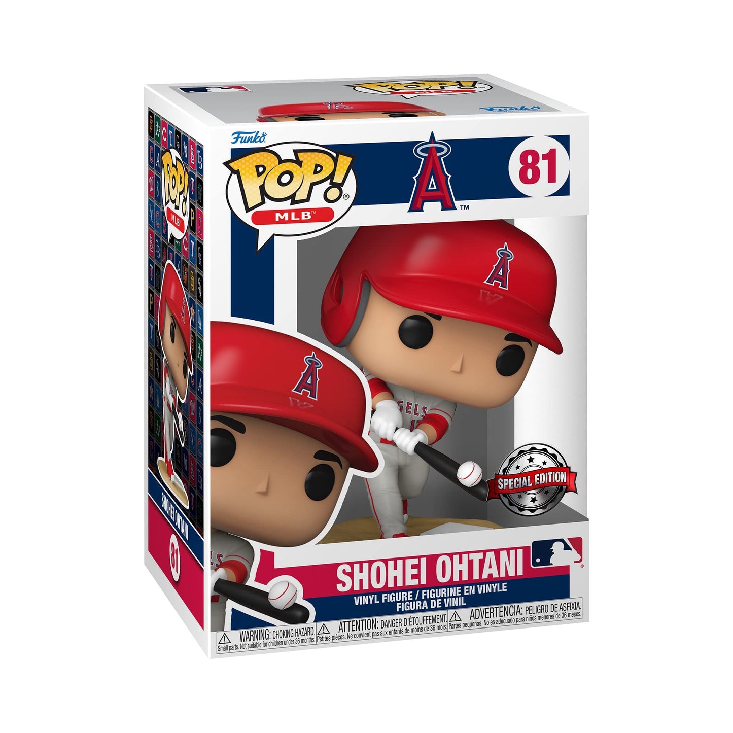Funko Pop! MLB: Angels - Shohei Ohtani(Alternate Jersey), Multicolor, 64172
