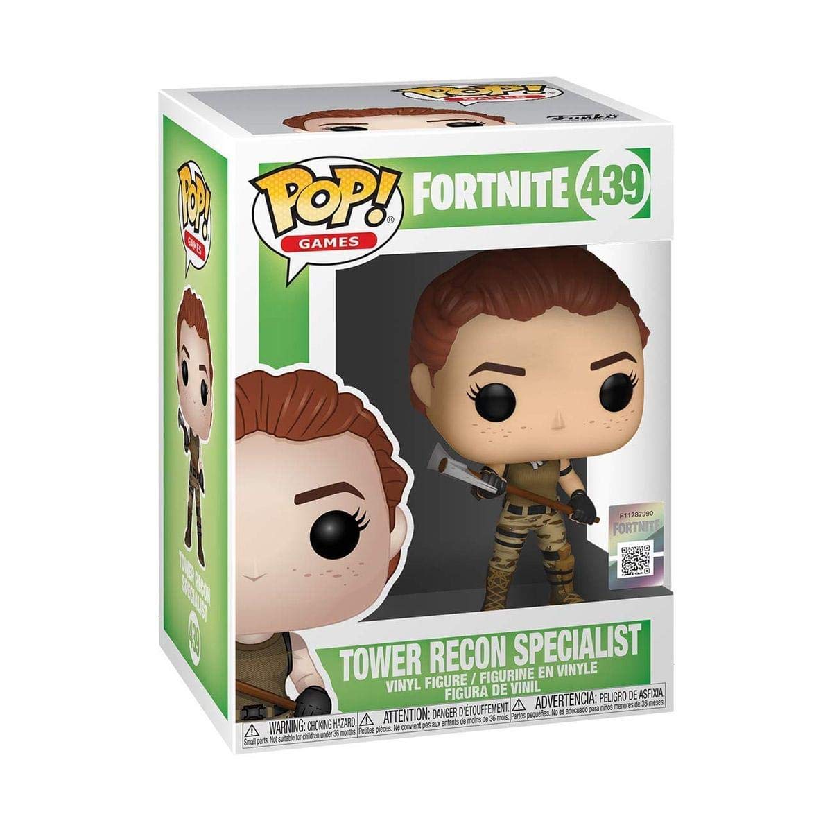 Funko Pop! Games: Fortnite - Tower Recon Specialist Figures, Multicolor