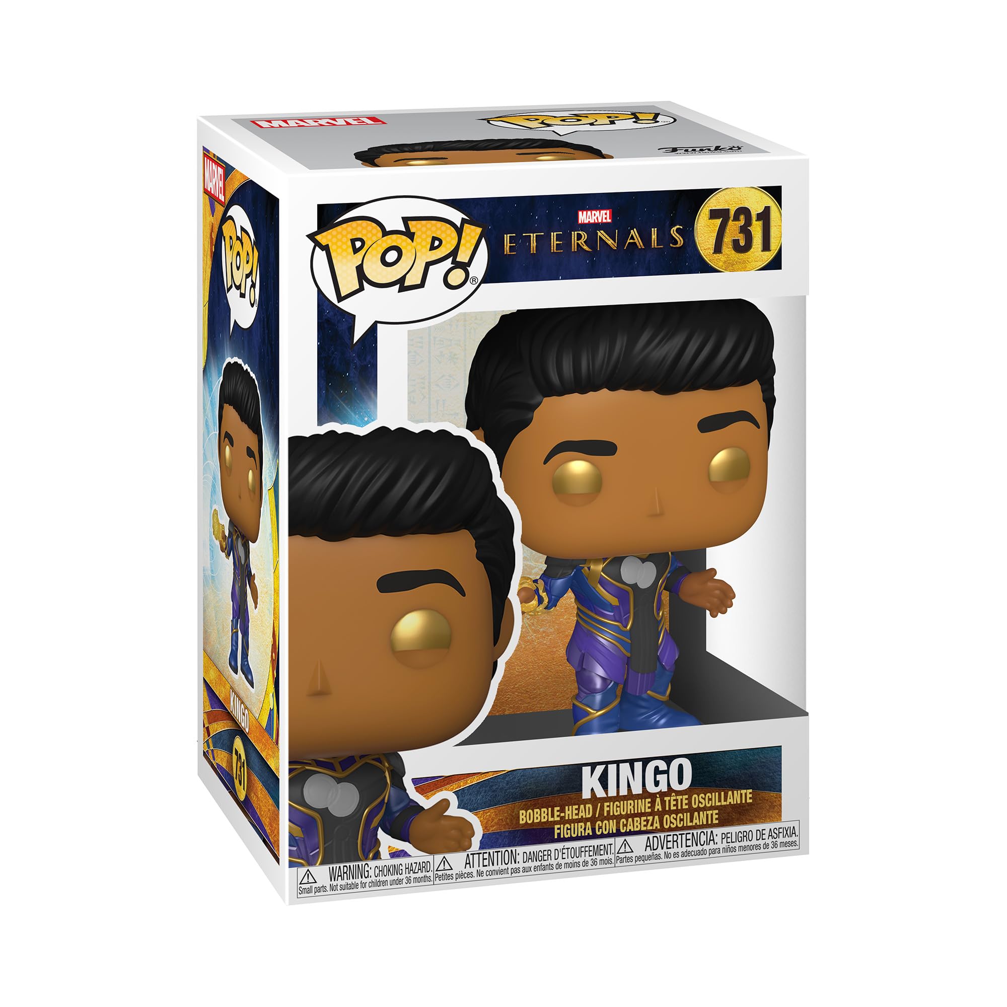 Funko Pop! Marvel: Eternals - Kingo, Multicolor