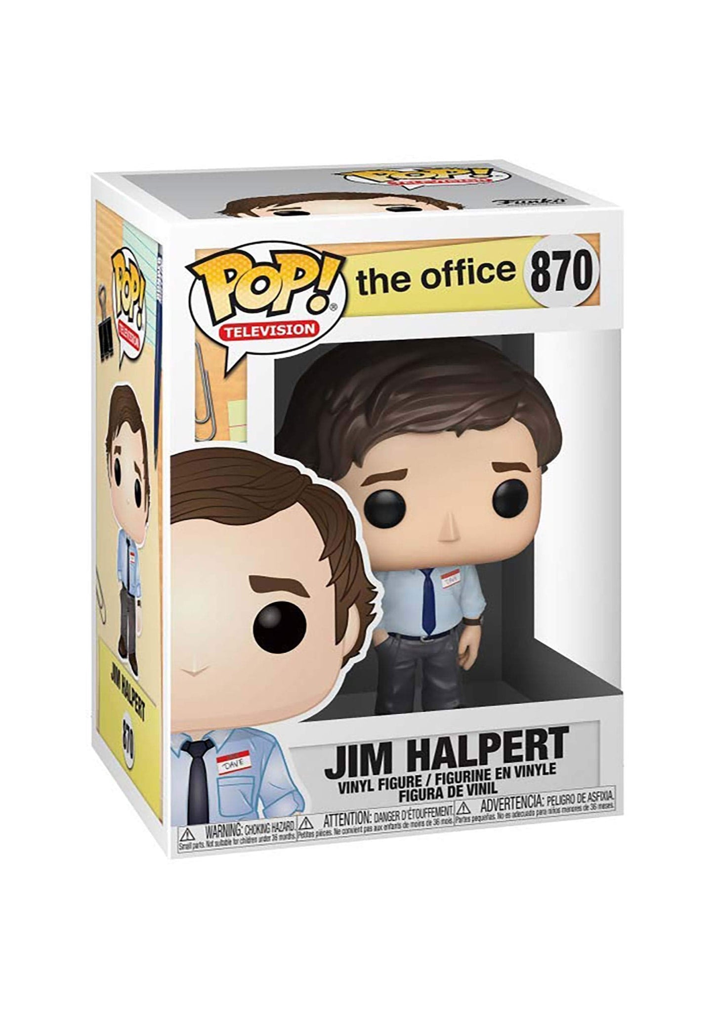 Funko Pop! TV: The Office - Jim Halpert (Styles May Vary)