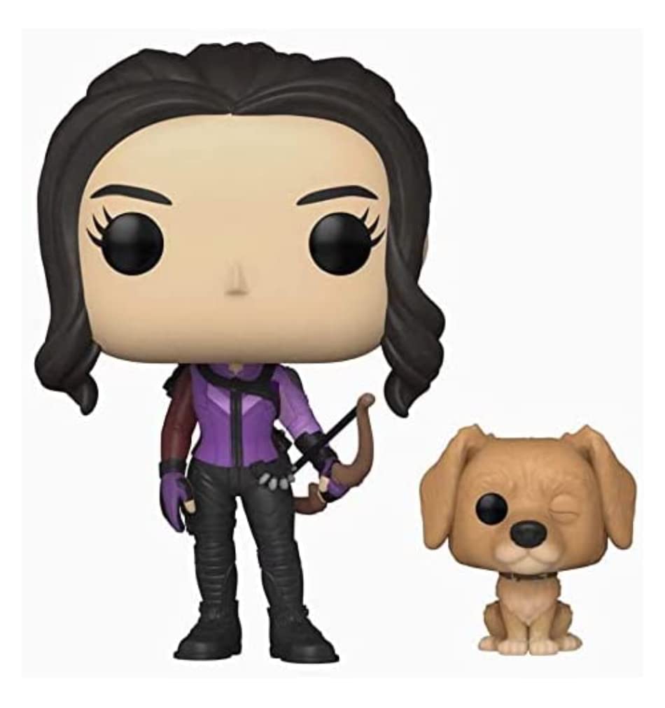 Funko Pop TV! & Buddy: Hawkeye - Kate Bishop with Lucky The Pizza Dog Multicolor 59481