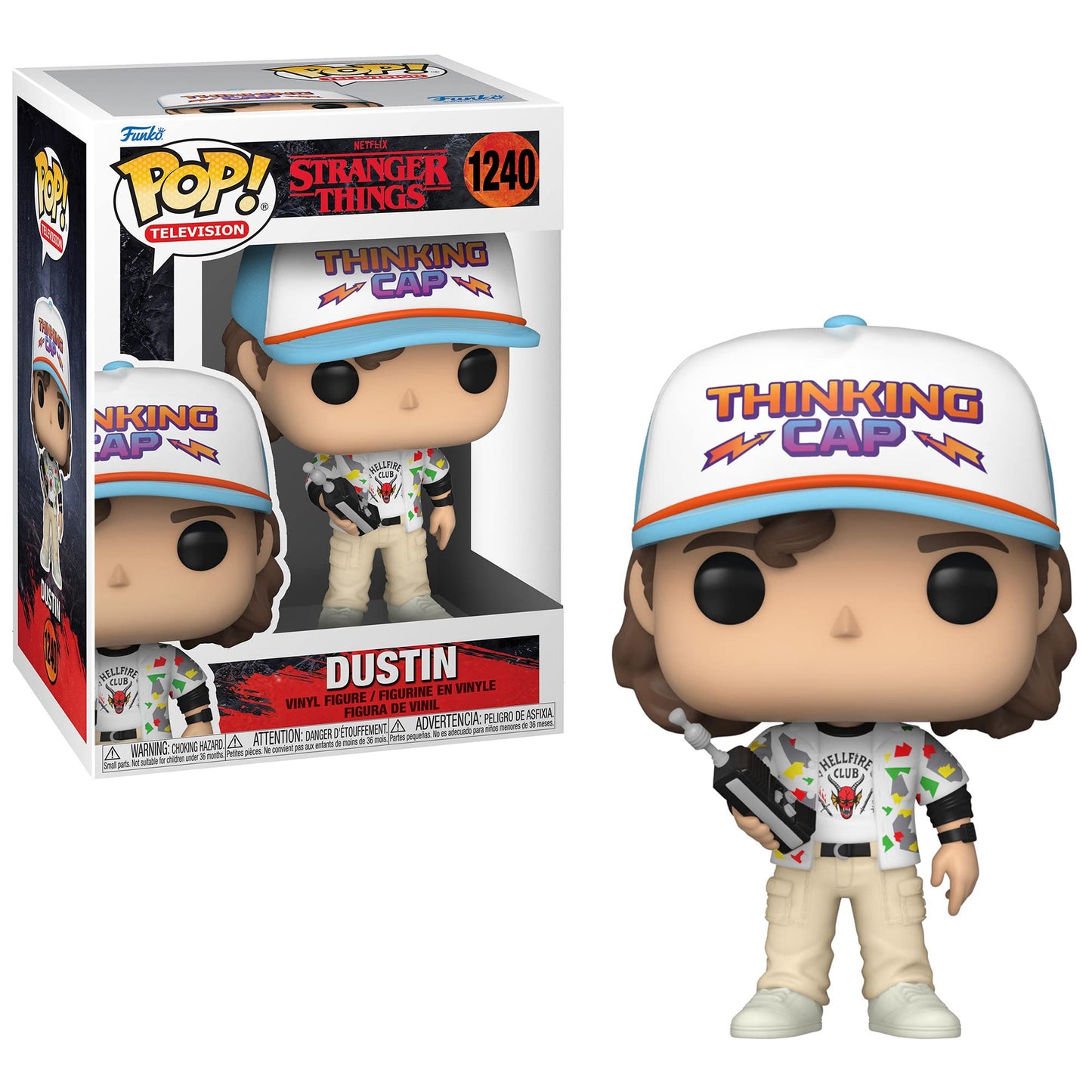 Funko Pop! TV: Stranger Things Season 4 Collectors Set - 4 Figure Set: Eleven, Mike, Dustin, and Lucas