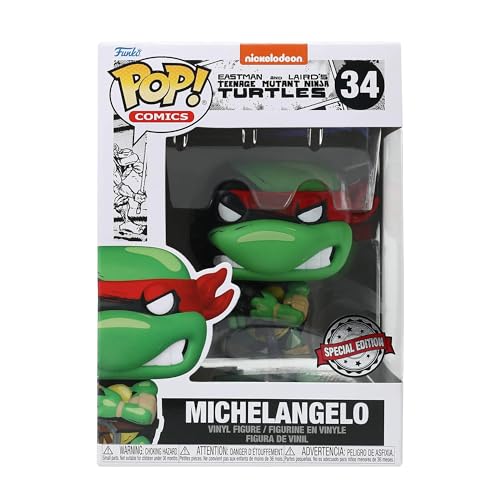 TMNT Funko POP Vinyl Figure | Michelangelo PX Exclusive