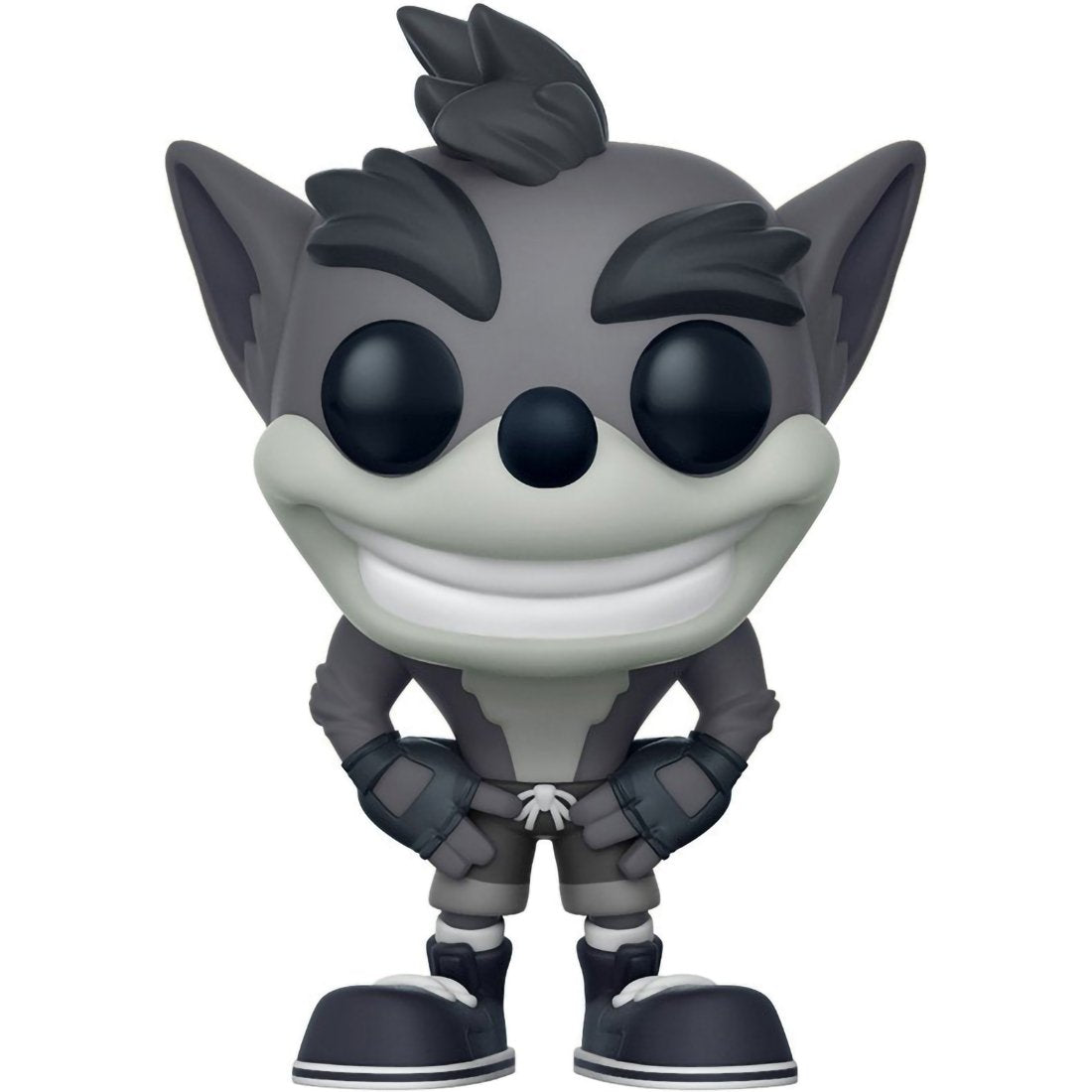 Funko Crash Bandicoot (Chase Edition): Crash Bandicoot x POP! Games Vinyl Figure & 1 POP! Compatible PET Plastic Graphical Protector Bundle [#273 / 25653 - B]