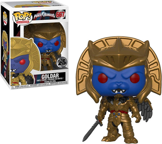 Funko Pop Television: Power Rangers-Goldar Collectible Figure, Multicolor