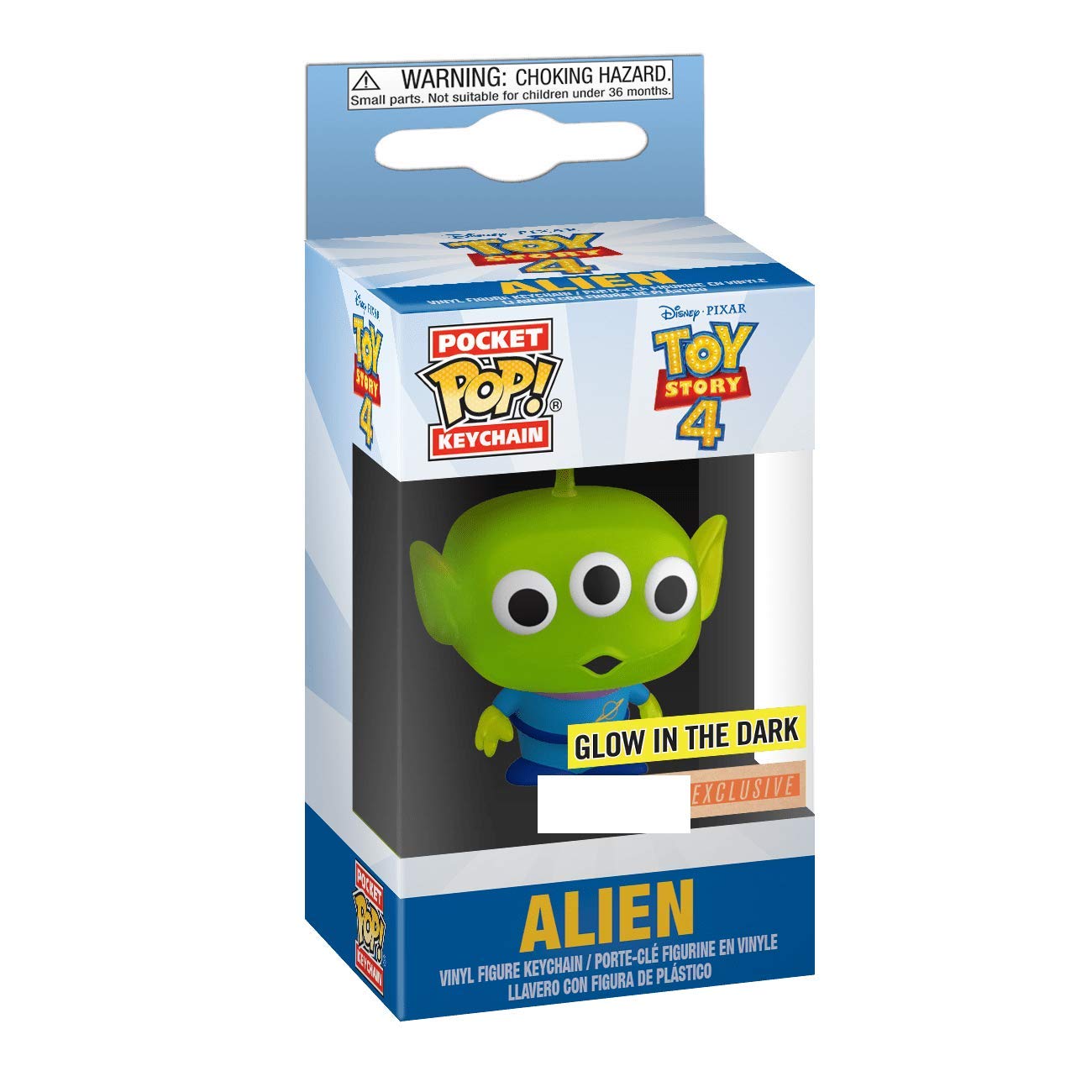 Funko POP! Key Chain: Disney Toy Story - Alien (GITD) Pocket Pop (Special Edition)
