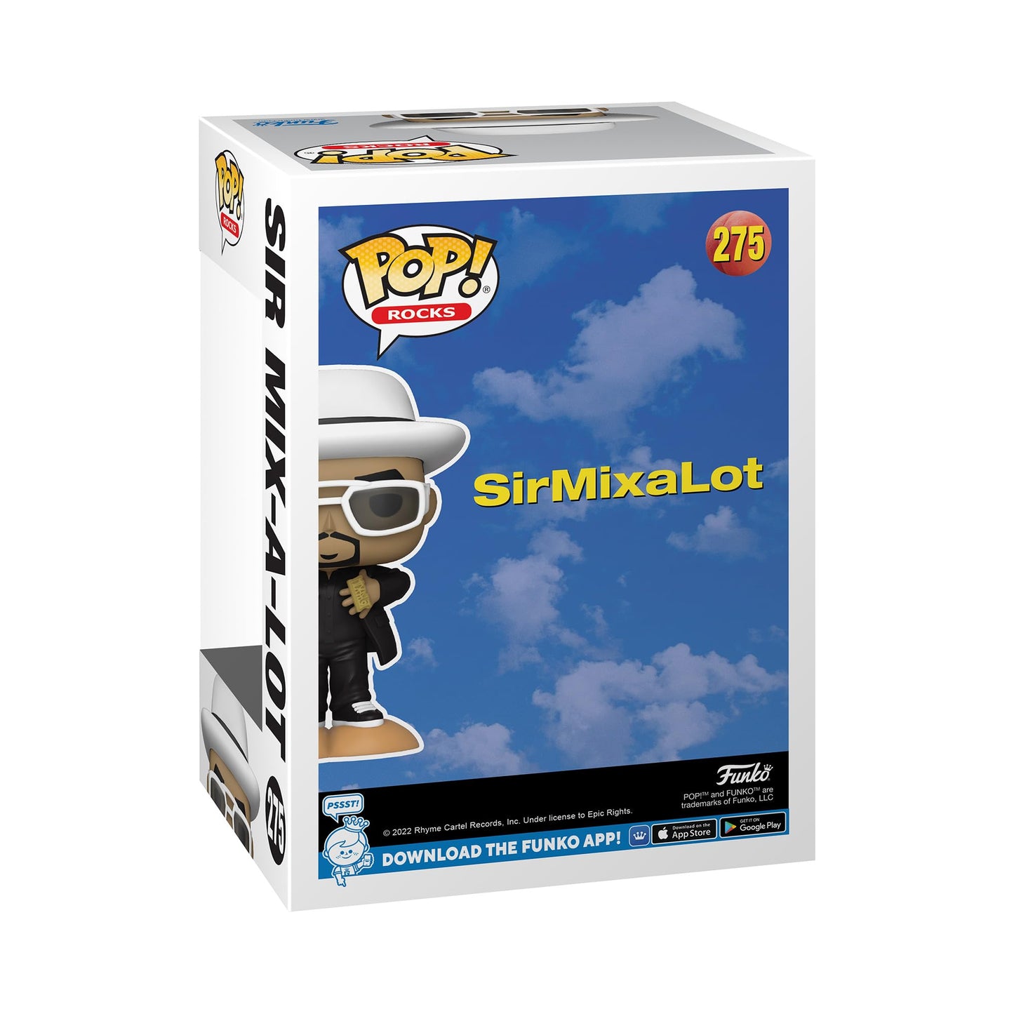 POP! Rocks: Sir Mix-A-Lot Figure for Adults Standard