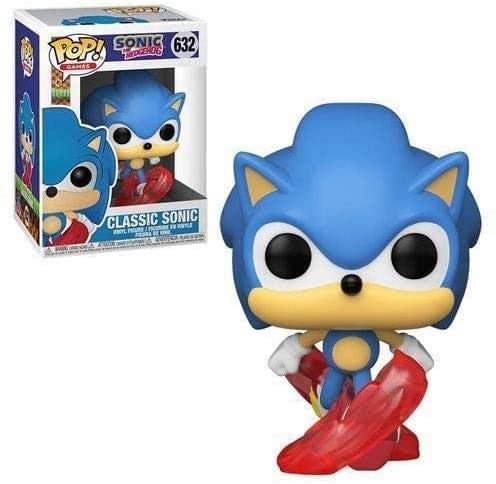 Funko Pop! Games: Sonic 30th Anniversary - Running Sonic The Hedgehog Vinyl Figure, Multicolor