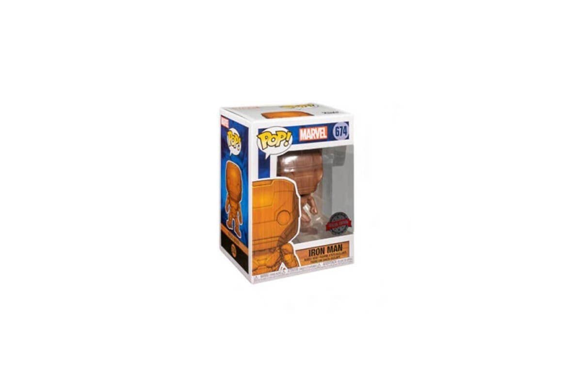 Funko Pop Iron Man 674- Iron Man Wood Deco