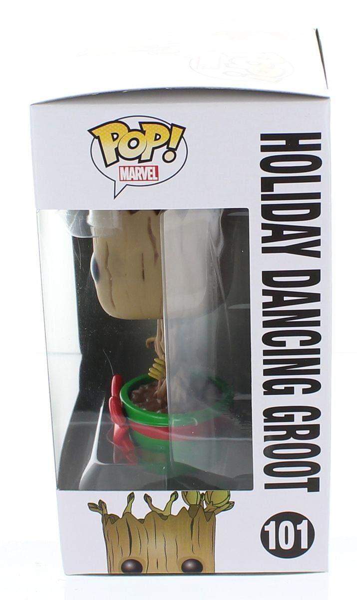 Funko POP Marvel: GOTG - Holiday Dancing Groot Action Figure