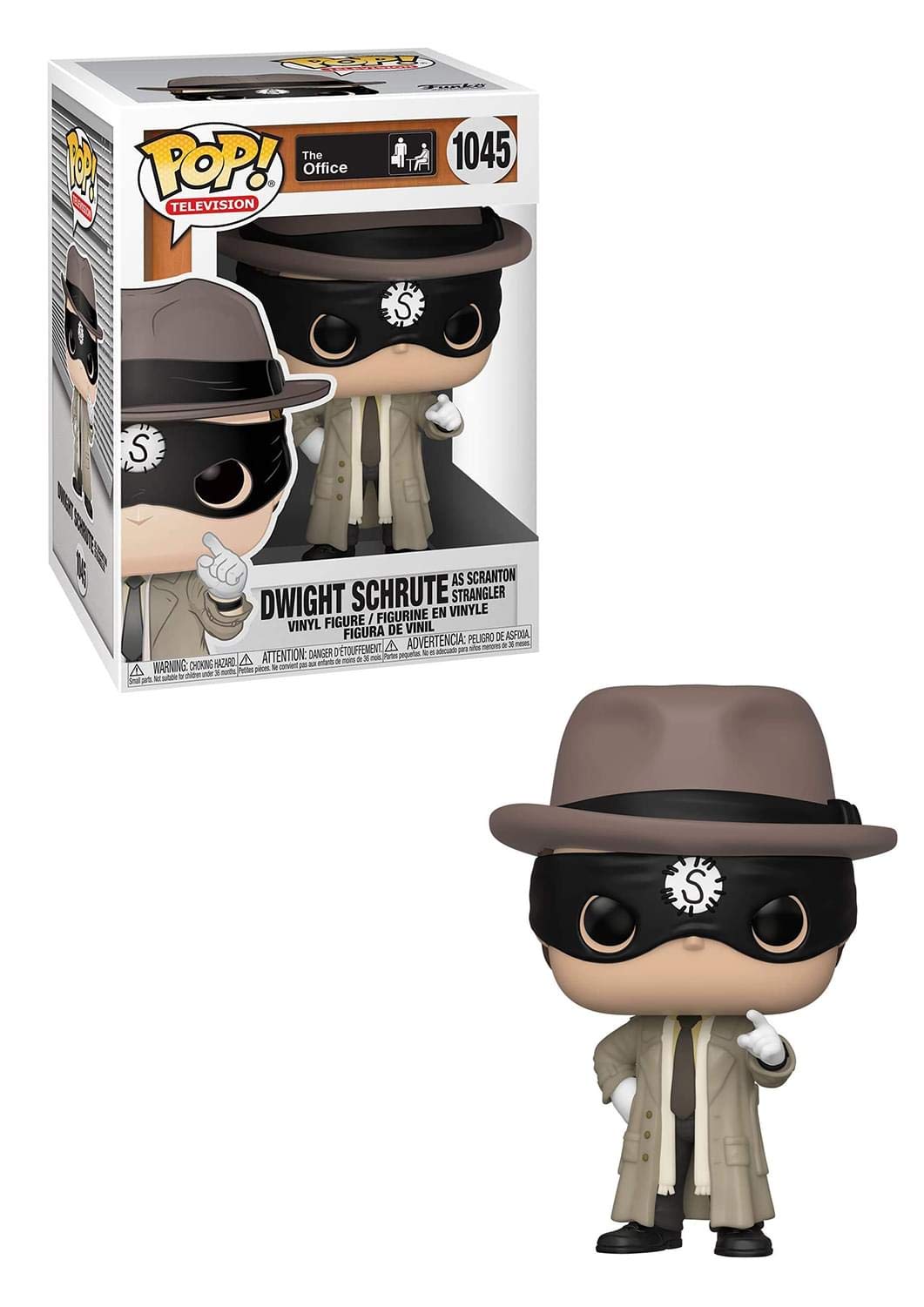Funko Pop! TV: The Office - Dwight The Strangler, 3.75 inches, Multicolor
