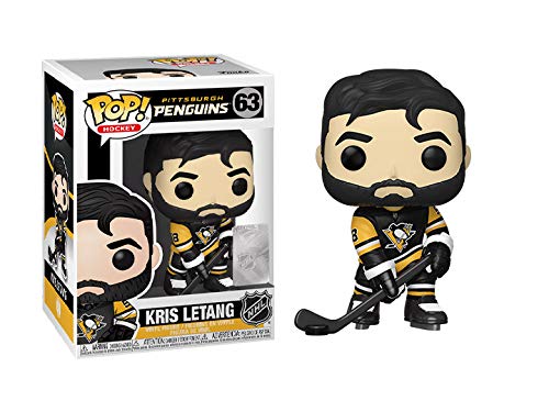 Kris Letang Pittsburgh Penguins #63 Pop Sports Hockey Action Figure (Bundled with EcoTEK Protector to Protect Display Box)