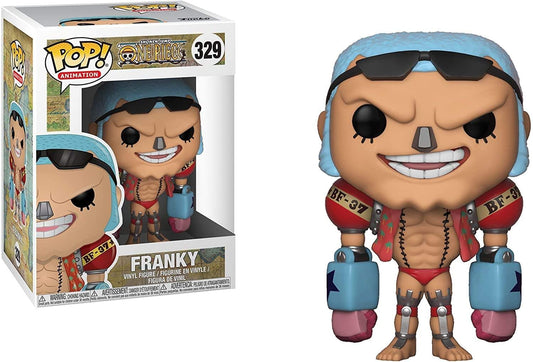 Funko Pop! Anime: Onepiece - Franky Collectible Toy, Blue