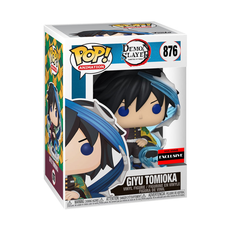 Funko Pop! Anime: Demon Slayer - Giyu Tomioka Pop Figure (AAA Anime Exclusive)