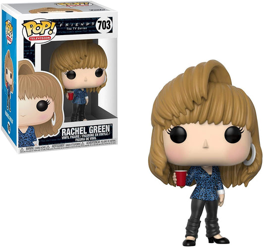 Funko Pop Television: Friends-80's Hair Rachel Collectible Figure, Multicolor