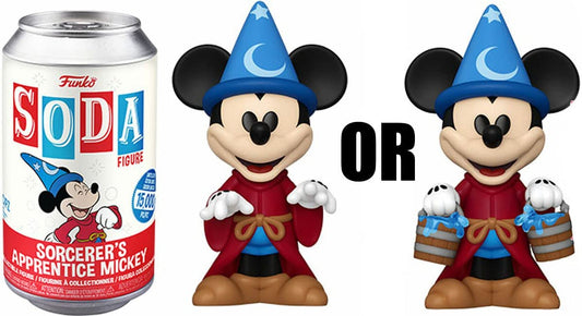 Funko Soda: Disney Sorcerer's Apprentice Mickey 4.25" Figure in a Can