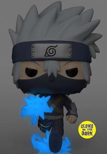 Funko Naruto Shippuden: Kakashi (Young) w/ Chidori GITD Pop Figure (AAA Anime Exclusive)