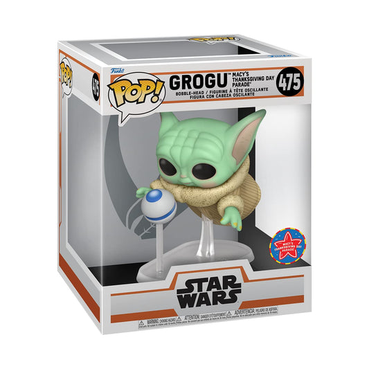 Funko Pop! Star Wars: Mandalorian - Grogu (The Child) Float Deluxe Pop Figure (Funko Shop Exclusive) (Thanksgiving Day Parade)