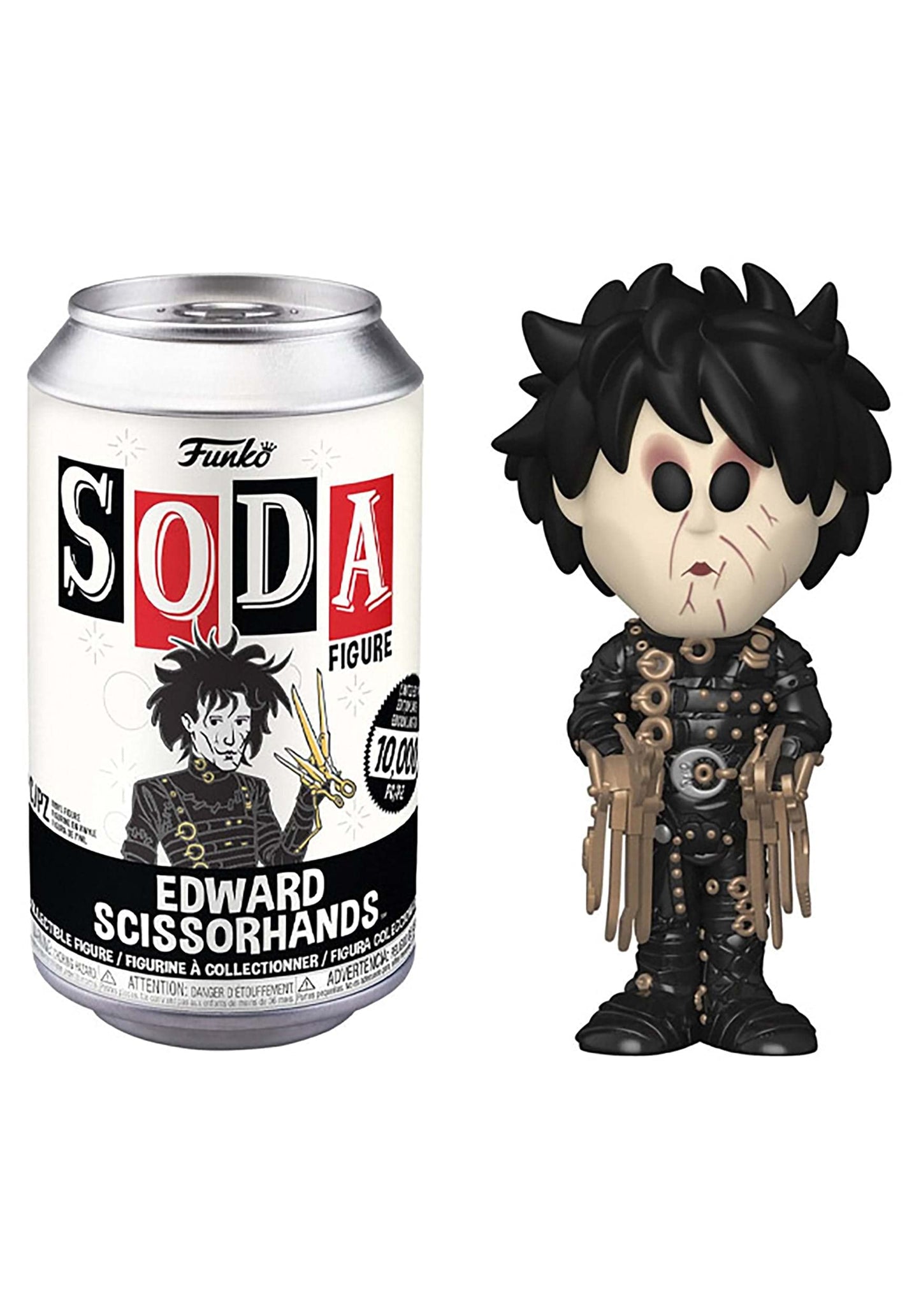 Funko Edward Scissorhands Johnny Depp Soda Limited Burton Movie Figure