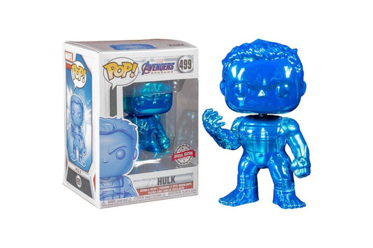 Avengers Endgame: Hulk (Chrome Blue) Pop Figure (Special Edition)