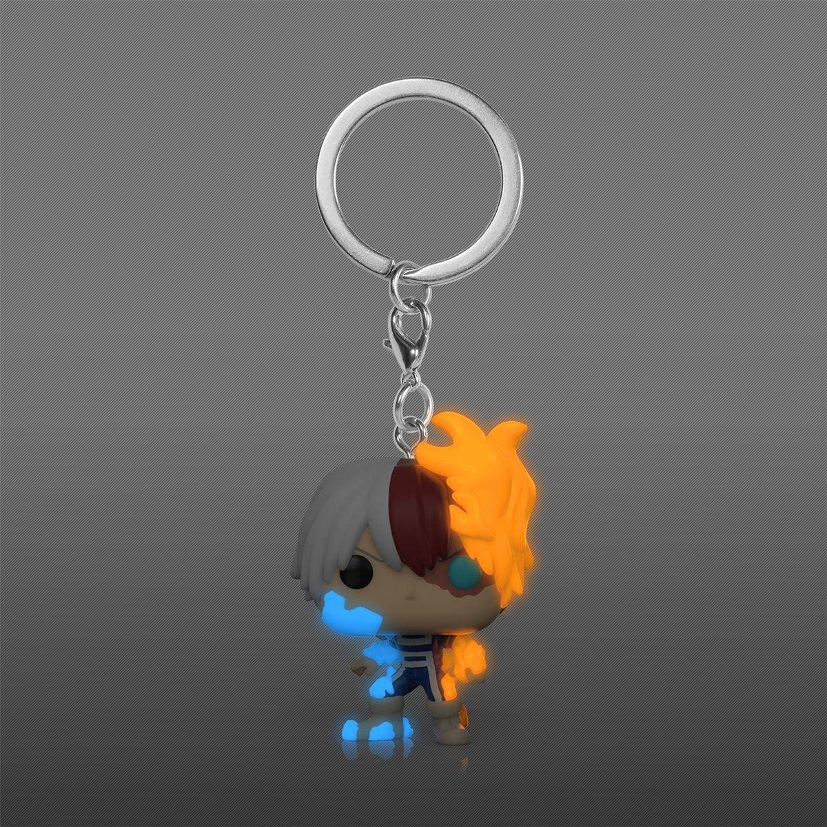 Funko POP! Key Chain: My Hero Academia - Todoroki (GITD) Pocket Pop (AAA Anime Exclusive)