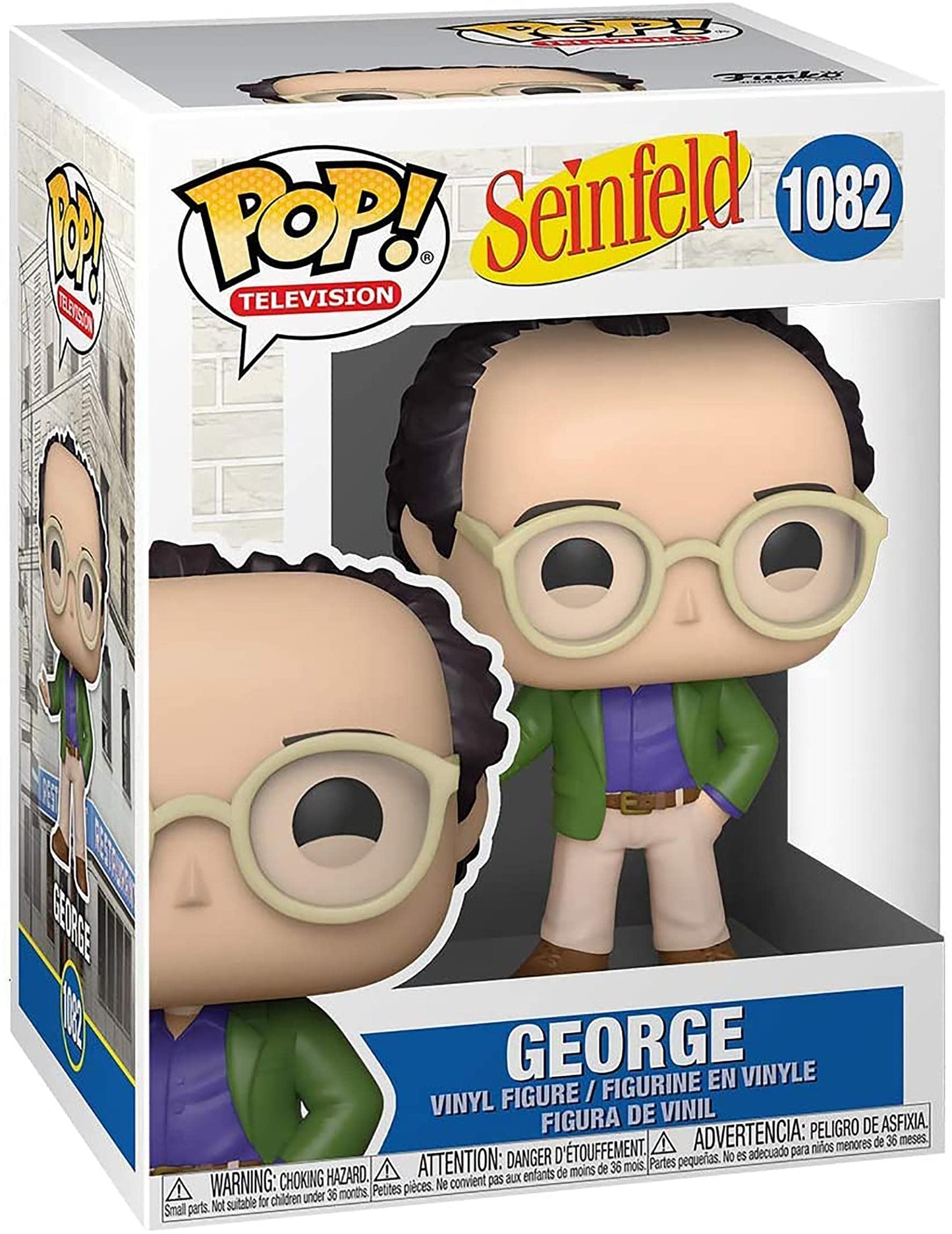 POP Funko TV: Seinfeld - George, Multicolor, us one-Size