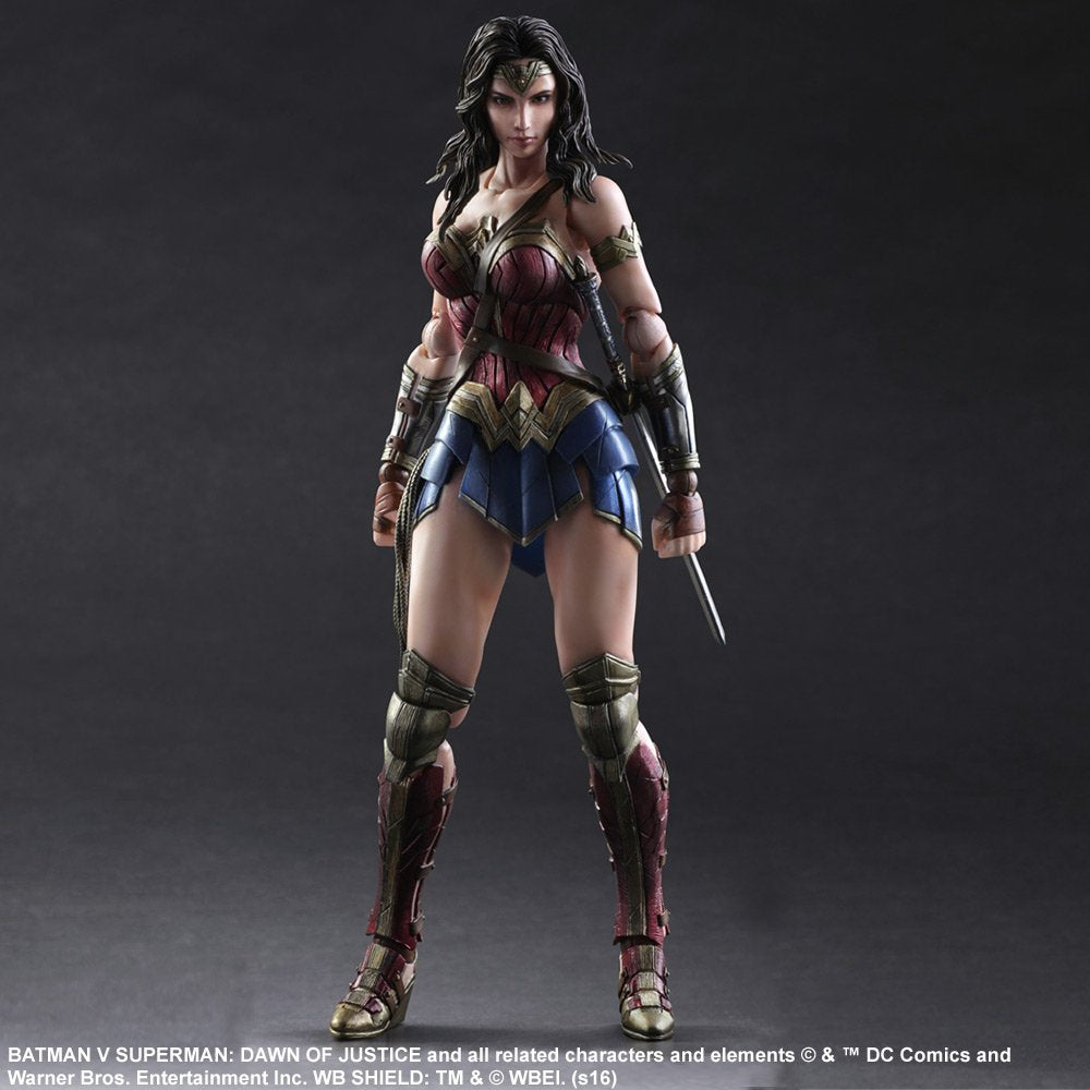 Square-Enix Square-EnixAFGSQX232 Abysse Batman VS Superman Dawn of Justice Play Arts Wonder Woman Action Figure