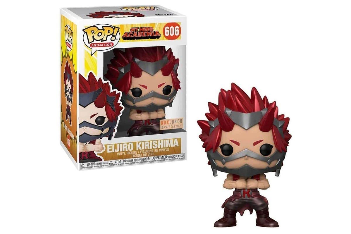 Funko Pop! Animation: My Hero Academia Eijiro Kirishima Metallic Exclusive Vinyl Figure #606