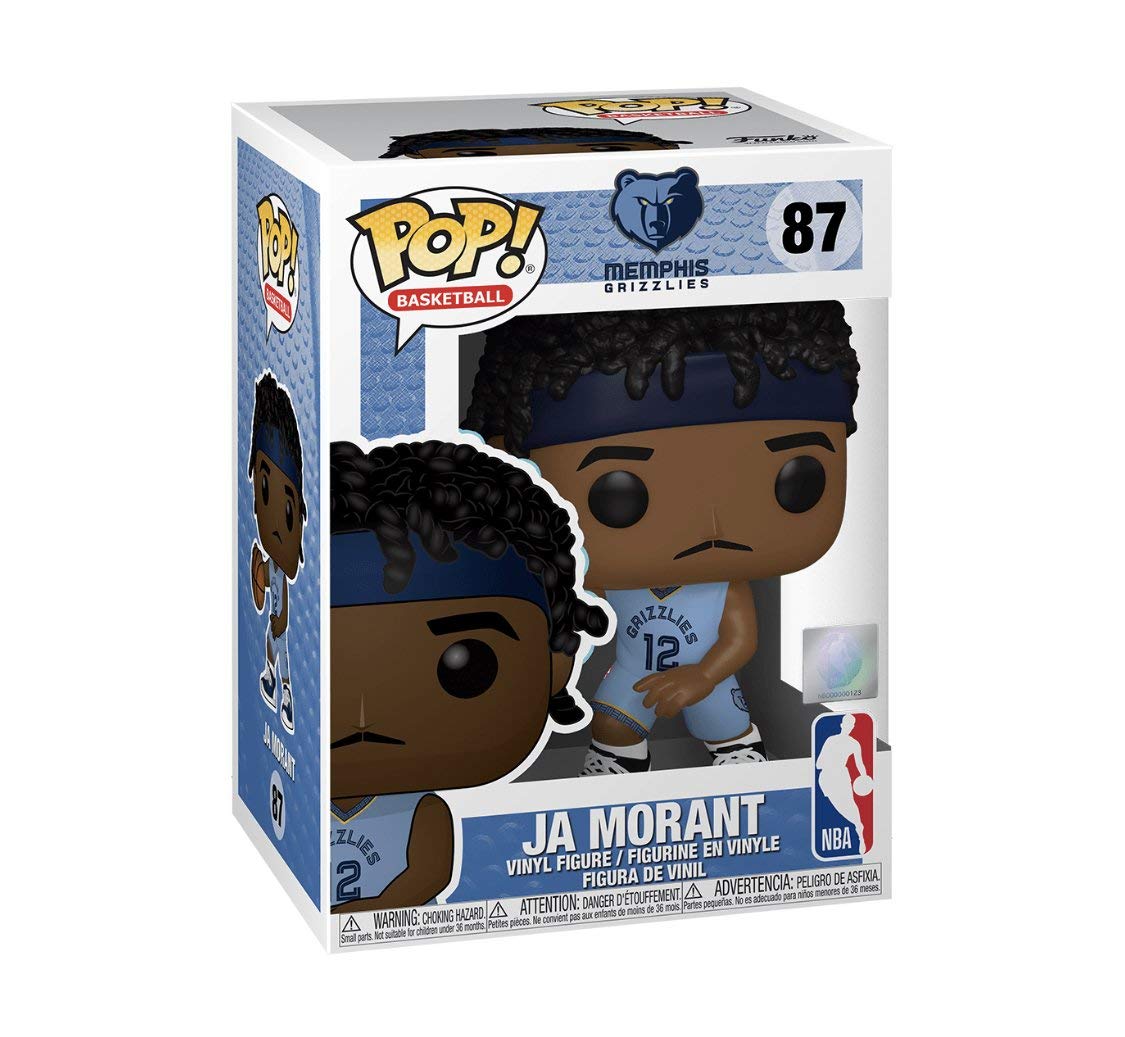 NBA JA Morant Alternate Memphis Grizzlies Basketball # 87 Pop! Vinyl Action Figure