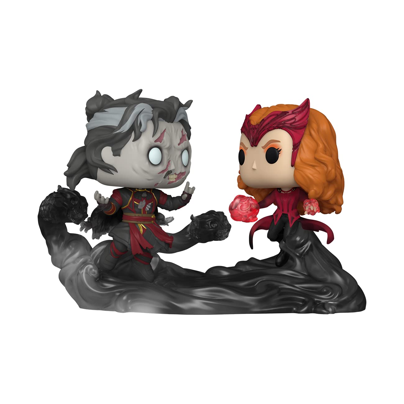 Funko Pop! Moment Marvel: Doctor Strange Multiverse of Madness - Dead Strange and Scarlet Witch, Multicolor, 60915 inch )