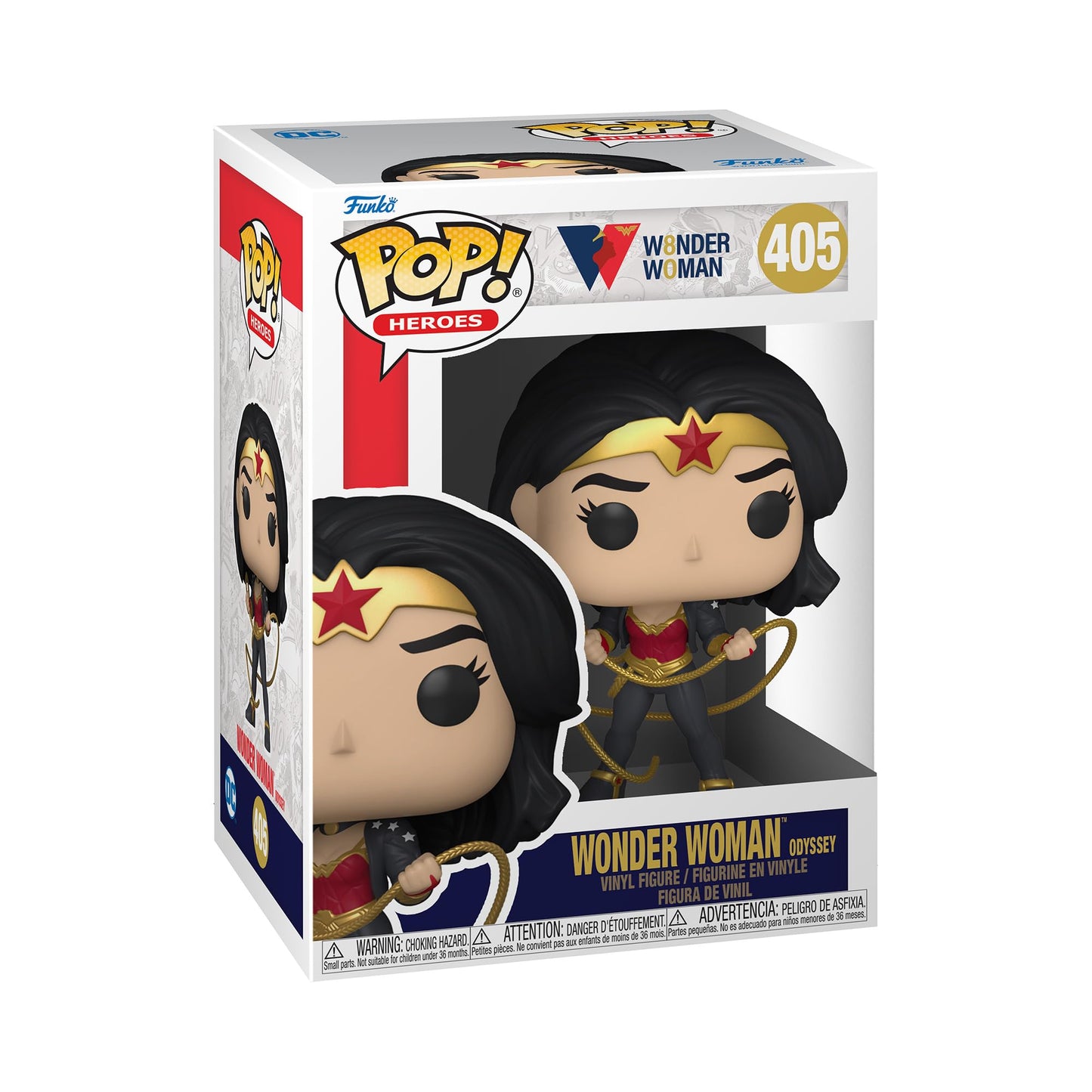 Funko Pop! Heroes: Wonder Woman 80th - Wonder Woman (Odyssey), Multicolor, 54990