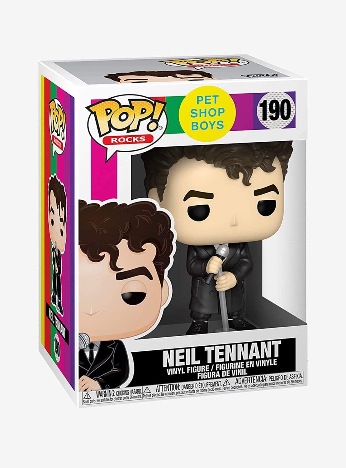 Funko POP Rocks: Pet Shop Boys - Neil Tennant, Multicolor