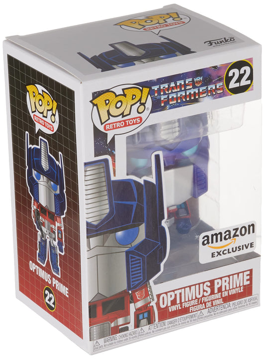 Funko Pop! Retro Toys: Transformers - Metallic Optimus Prime Amazon Exclusive