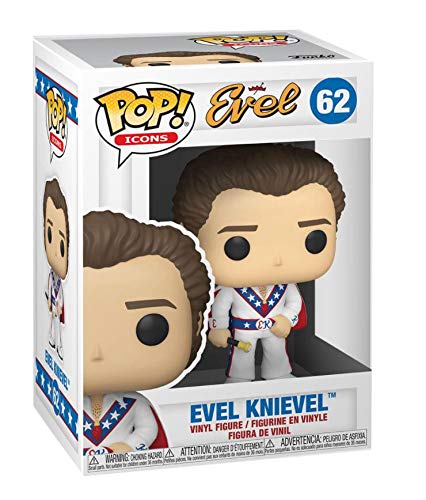 Funko Pop! Icons: Evel Knievel with Cape (Styles May Vary)