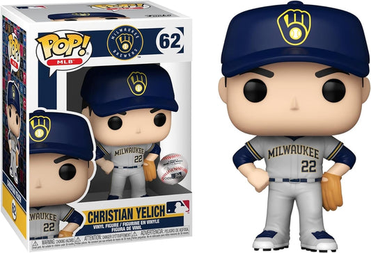 Christian Yeli c h [Brewe r s]: Funk o Pop! Vinyl Figure Bundle with 1 Compatible 'ToysDiva' Graphic Protector (041 - 46822 - B)