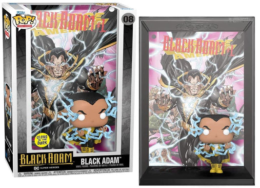 Funko POP! Comic Cover: DC - Black Adam (Glow), Multicolor (64070)