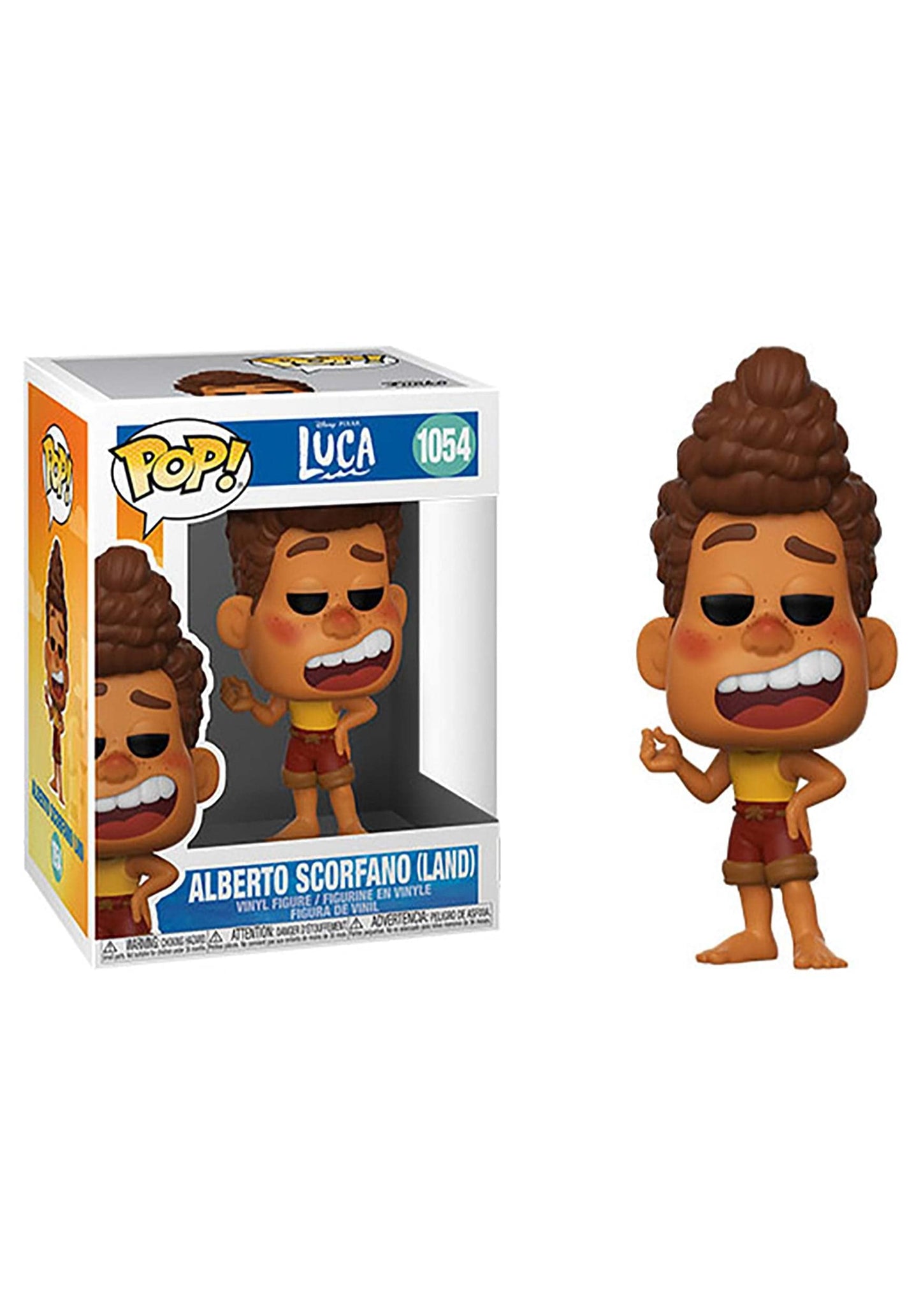 Funko Pop! Disney: Luca – Alberto (Human), Multicolor