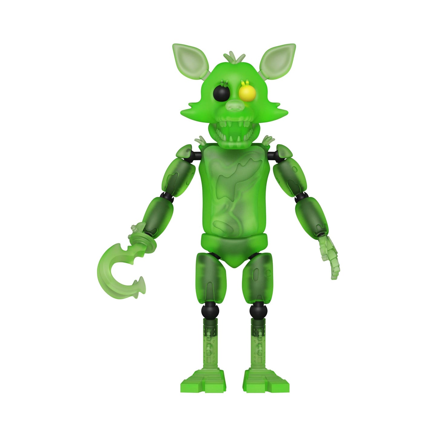 Funko Pop! Action Figure: Five Nights at Freddy's - Radioactive Foxy (Glow in The Dark), Multicolor, 59684