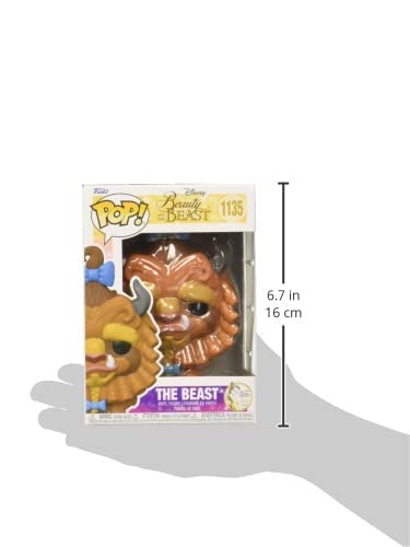 Funko Pop! Disney: Beauty and The Beast - Beast with Curls, Multicolor, 57585