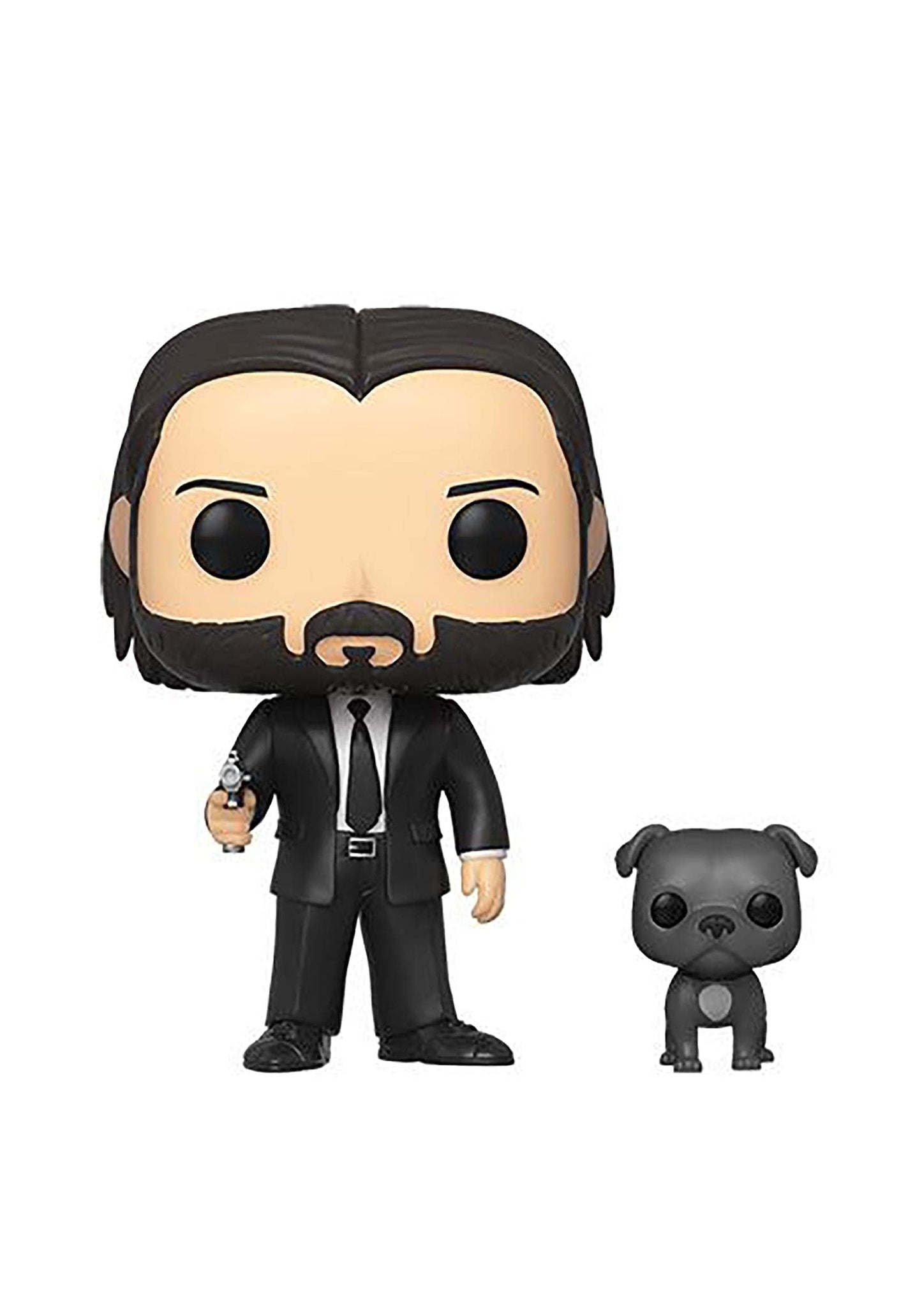 FunKo Pop! Movies: John Wick - John in Black Suit with Dog Buddy