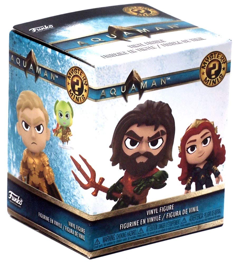 Funko Mini: Aquaman Movie-One Mystery Collectible Figure, Multicolor