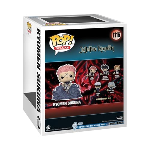 Funko Pop! Animation Deluxe: Jujutsu Kaisen - Sukuna, Multicolor, 61362