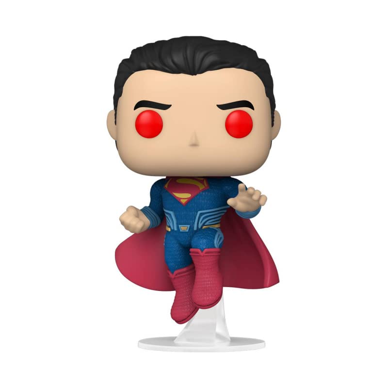 Funko Pop Justice League Superman Red/Blue (Heat Vision) GITD Chase Figure (AAA Anime Exclusive)