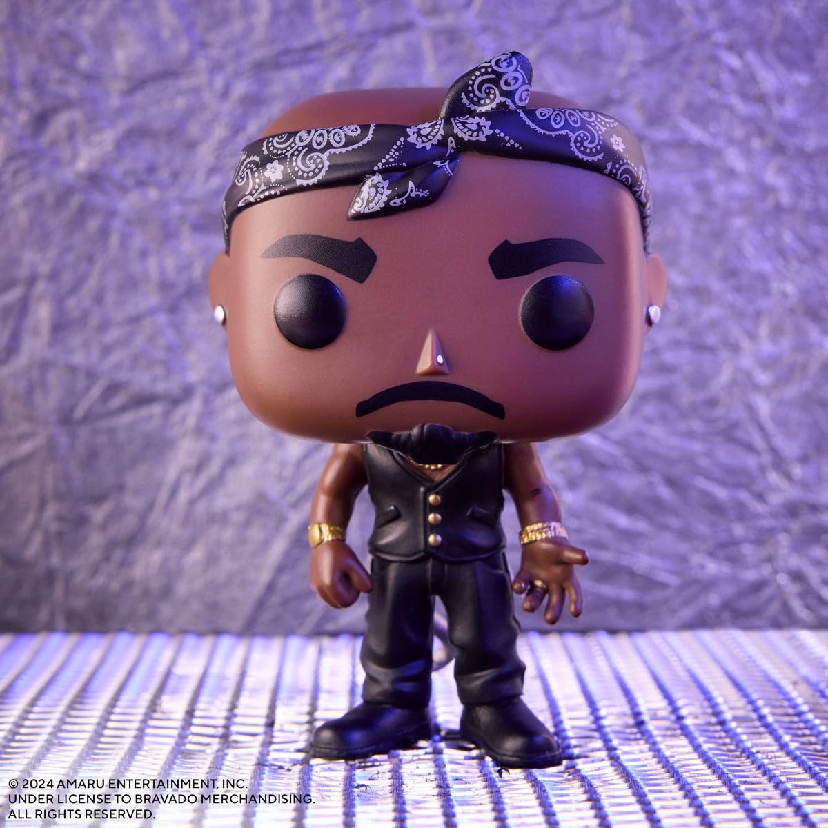 Funko Pop! Rocks: Tupac - Vest with Bandana - Collectable Vinyl Figure - Gift Idea - Official Merchandise - Toys for Kids & Adults - Music Fans - Model Figure for Collectors and Display