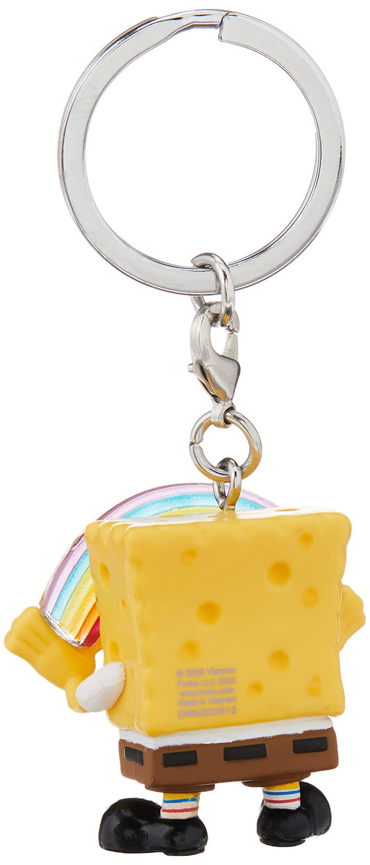 Funko Pop! Key Chain: Spongebob Squarepants - Spongebob w/ Rainbow Pocket Pop (Special Edition)