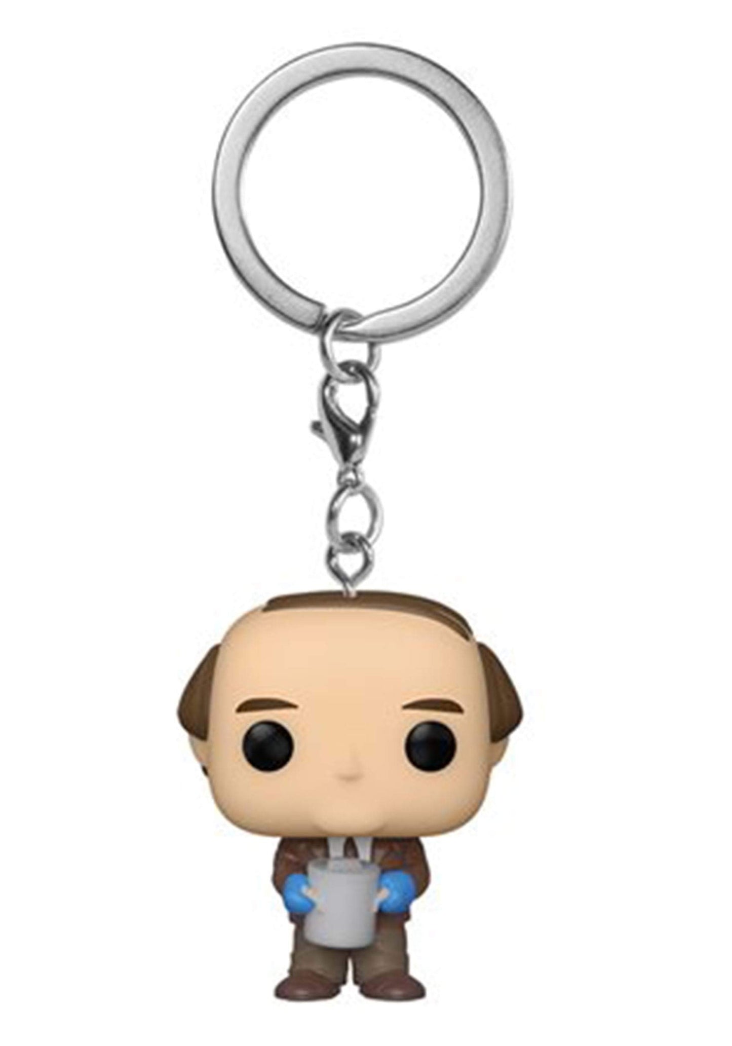 Funko Pocket Pop! Keychain: The Office - Kevin with Chili, Multicolor