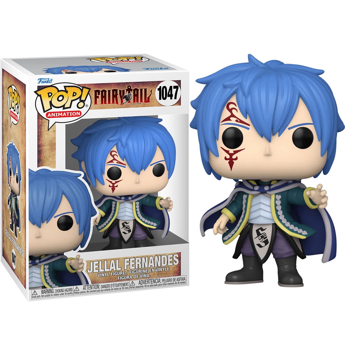 Funko Pop! Animation: Fairy Tail - Jellal Fernandes, Multicolor, 57339