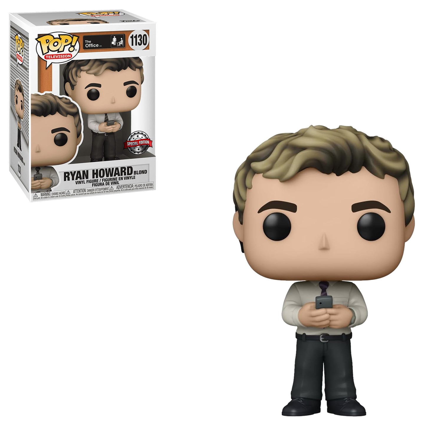 Funko Pop The Office Ryan Howard with Blonde Hair