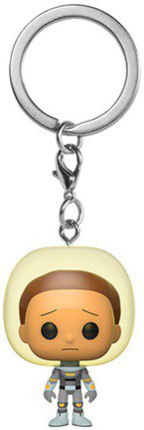 Funko Pop! Keychain: Rick and Morty - Morty with Space Suit