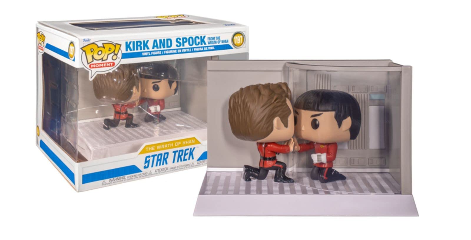 Funko POP! Moment #1197: Star Trek - Kirk & Spock from The Wrath of Khan